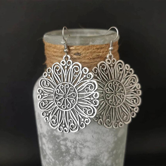 Vintage Mandala Earrings