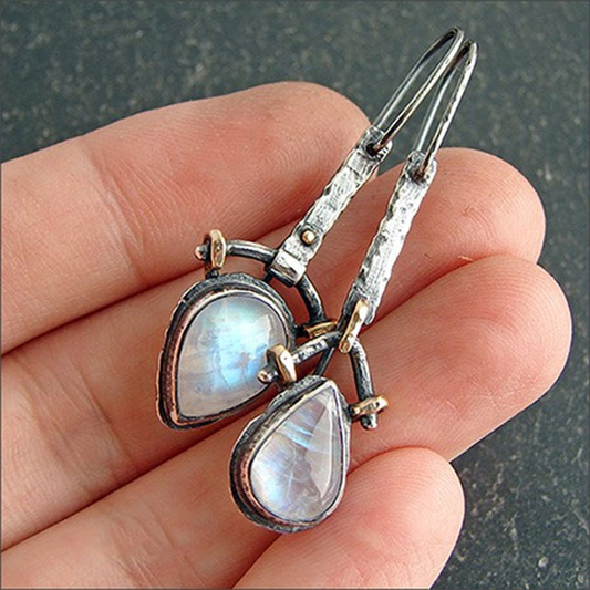 Vintage Moonstone Earrings