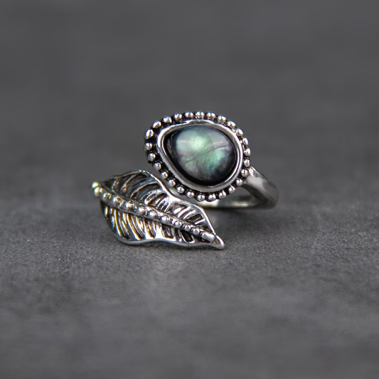 Vintage Adjustable Dark Ring